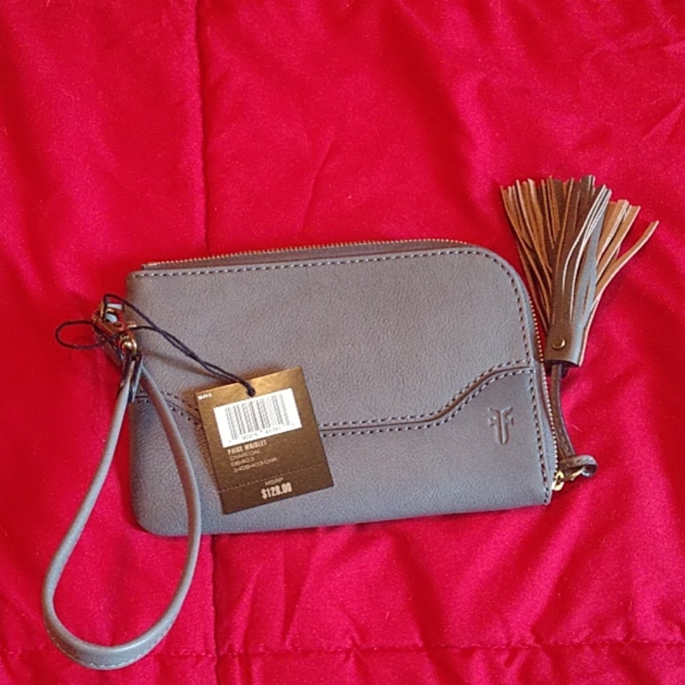 Frye wristlet.